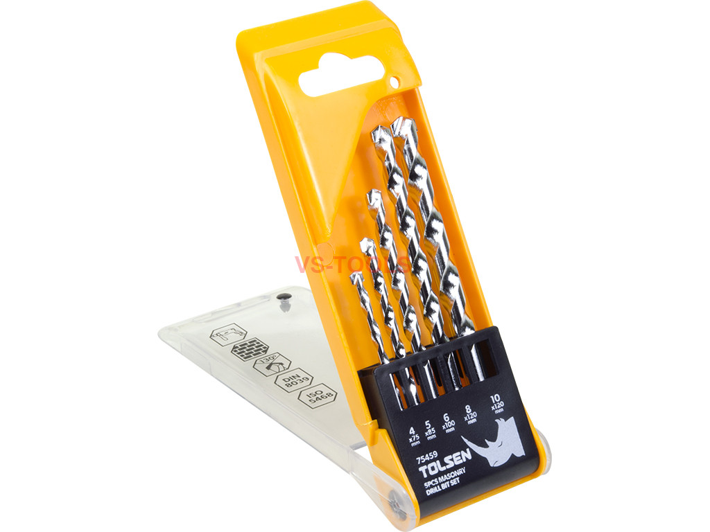 5pcs 4mm10mm Masonry Brick Block Tile Concrete Drill Drilling